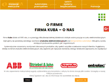 Tablet Screenshot of kuba.com.pl